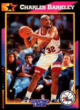 1992 Kenner Starting Lineup Cards 01 Charles Barkley